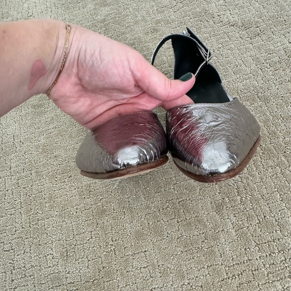 Rachel Comey Mary Jane Tetra Heels Galina Foil 9 - Picture 6 of 11